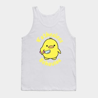 Fatherless Behavior Knife Duck Tank Top